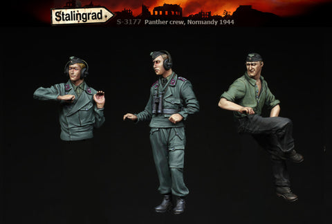 Stalingrad Miniatures 1/35 Panther Crew, Normandy 1944
