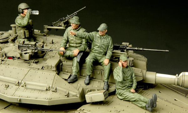 1:35 MINIART Figures Soldati Soldiers Israel Tank Crew Military