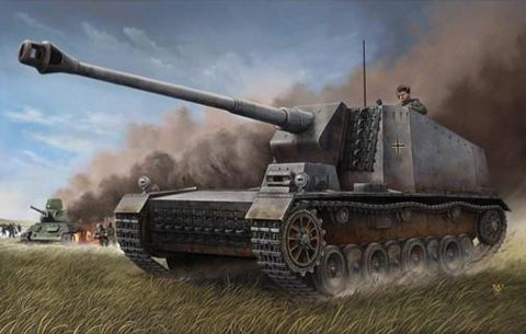 Trumpeter Military Models 1/35 German 12.8cm Tank Destroyer L/61 Sturer Emil Kit