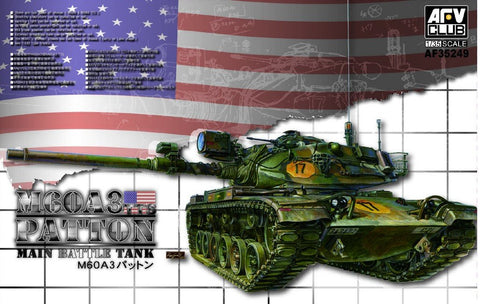 AFV Club 1/35 M60A3 Patton Main Battle Tank Kit