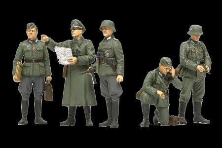 Tamiya 35298 German Field Commander Set 1/35 Scale Plastic Model Figures