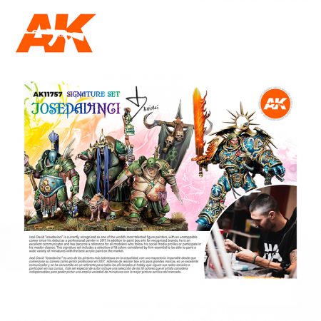 AK Interactive 3G Josedavinci Signature Paint Set – Military Model Depot