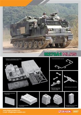 Dragon Military 1/35 M270A1 (MLRS) Multiple Launch Rocket System Vehicle Kit