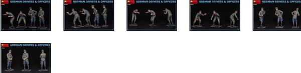 Miniart 1/35 German Drivers & Officers