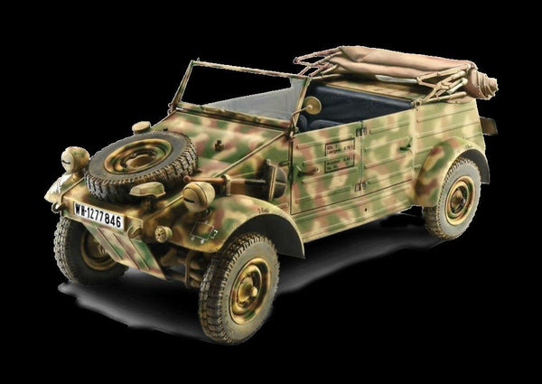 Italeri Military 1/9 WWII Kdf 1 Type 82 Kubelwagen Kit
