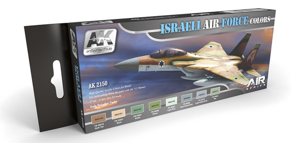 AK Interactive Air Series: US Modern Aircraft 2 Acrylic Paint Set (8 C –  Military Model Depot