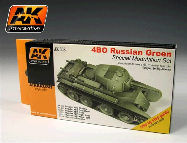 AK Interactive RC098 Real Colors : Russian Modern Green 10ml