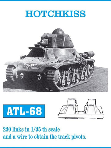Friulmodel Military 1/35 Hotchkiss Track Set (230 Links)