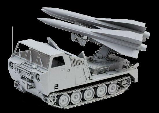 完成品 Hawk Missile Carrier 1/35 スケール