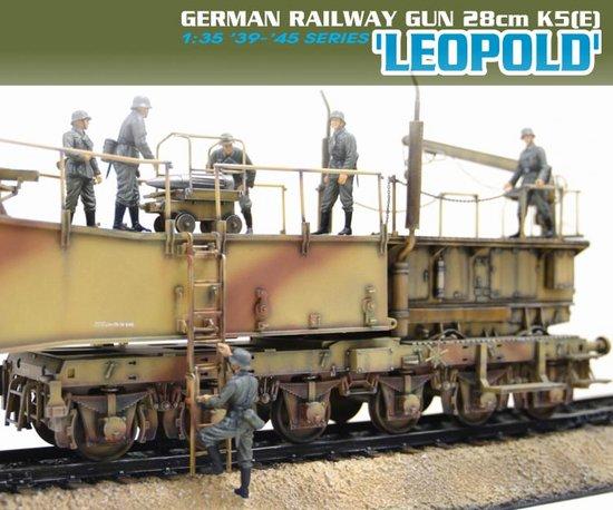 Amazon.com: Trumpeter 1/35 German Railway Gun K5(E) Leopold