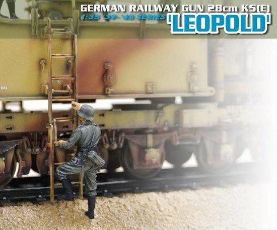 Dragon 1/35 28cm K5(E) Leopold German Railway Gun (Re-issue