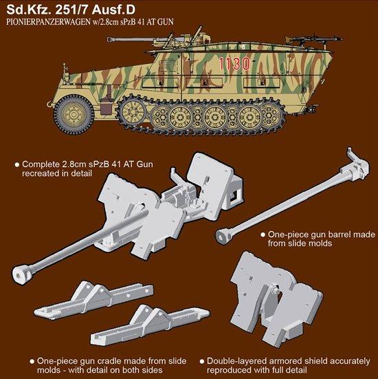 Sd.Kfz. 251/2 Ausf. C Rivetted Version Dragon 6326