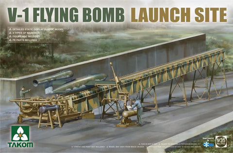 Takom 1/35 V-1 Flying Bomb Launch Site Kit