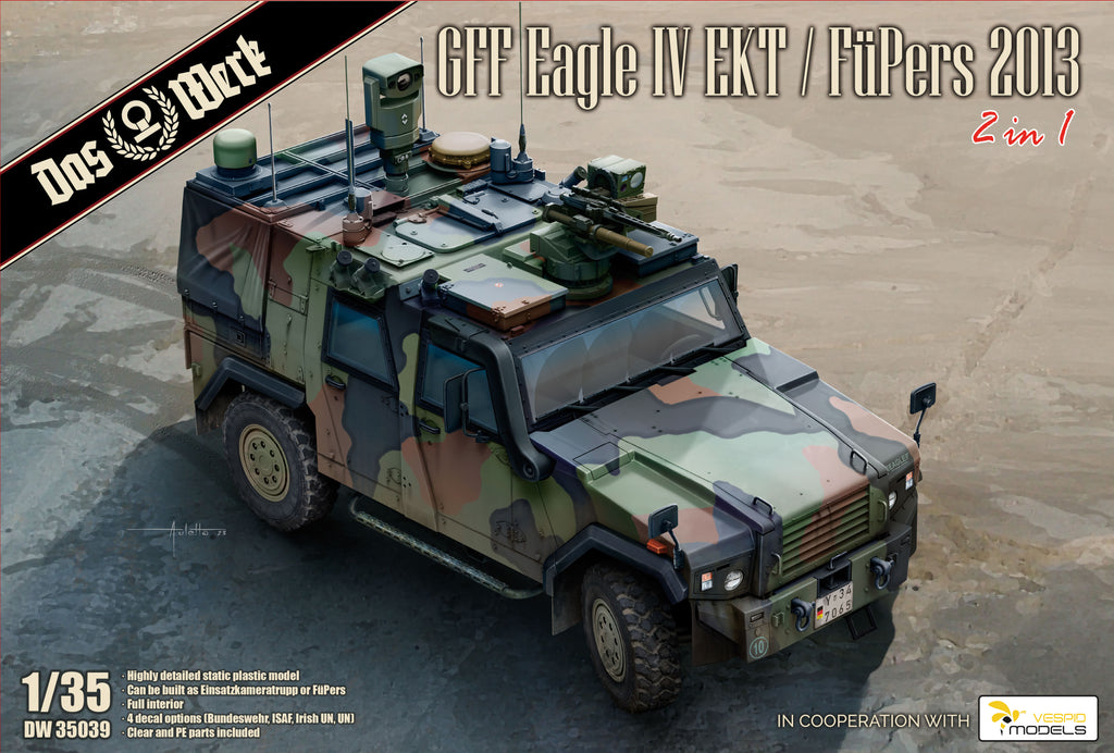 Das Werk 1/35 GFF Eagle IV EKT / FuPers 2013 Kit