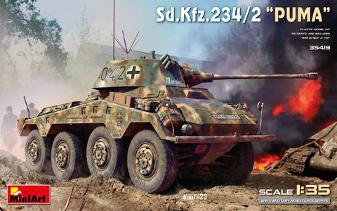 MiniArt 1/35 Sd. Kfz.234/2 Puma Kit