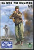 AHHQ 1/16 US WWII Tank Commander Figure (full body) Kit