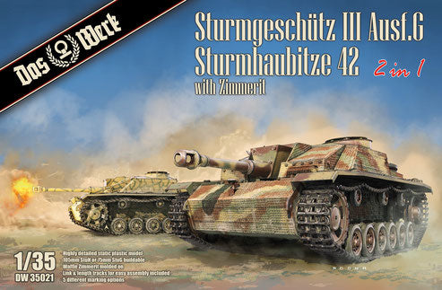 Das Werk 1/35 StuG III Ausf.G / StuH 42 2in1 mit Zimmerit