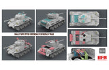 Rye Field Models 1/35 US Sherman M4A3 76W HVSS Korean War Tank w/Workable Track Links Kit