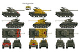 Rye Field Models 1/35 US Sherman M4A3 76W HVSS Korean War Tank w/Workable Track Links Kit