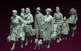 Stalingrad Miniatures 1/35 European Refugees, 1939-45 Big Set