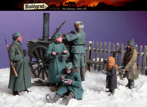 Stalingrad Miniatures The Dinner, Eastern Front 1941-44 Big Set
