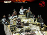 Stalingrad Miniatures Panzer Riders, Hungary 1945 Big Set 13 figures and accessories