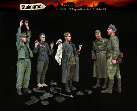 Stalingrad Miniatures 1/35 "I'll question him!..", 1944-45 Big Set