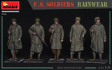 MiniArt 1/35 WWII US Soldiers in Rainwear (5) Kit