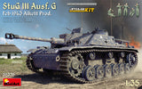 MiniArt 1/35 WWII StuG III Ausf G Feb 1943 Alkett Production Tank w/5 Crew & Full Interior Kit