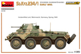 MiniArt 1/35 Sd.Kfz.234/1 Schwerer Panzerspahwagen. Early Mod. Interior Kit