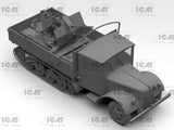 ICM 1/35 Sd.Kfz.3b with Flak 38 AA Gun Kit