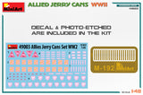 MiniArt 1/48 WWII Allies Jerry Cans Set (45)