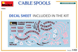 MiniArt 1/48 Cable Spools (8) Kit