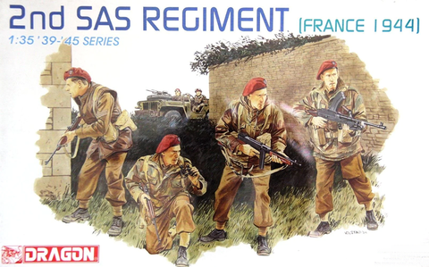 Dragon Military 1/35 2nd SAS Regiment France 1944 (4) Kit
