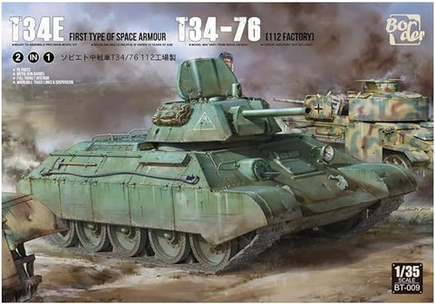 Border Model 1/35 T34E T34-76 112 Factory Space Armor Kit