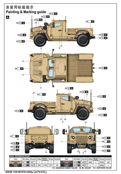 I Love Kit 1/35 M1279 (JLTV-UTL) Utility Tactical Vehicle Kit ...