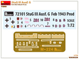 MiniArt 1/72 StuG III Ausf G Feb 1943 Alkett Production Tank Kit