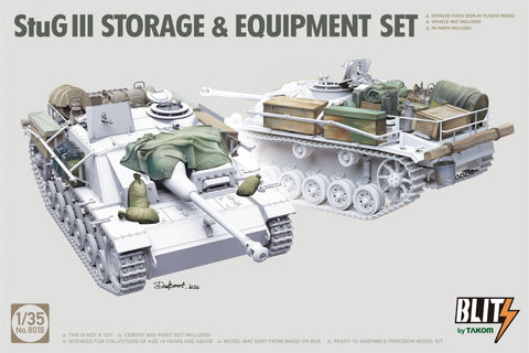 Takom 1/35 StuG III Storage & Equipment Set