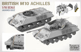 AHHQ 1/16 British Achilles M10 IIc Tank Destroyer (with Full Body Figure) Kit