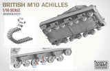 AHHQ 1/16 British Achilles M10 IIc Tank Destroyer (with Full Body Figure) Kit