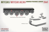 AHHQ 1/16 M113A1/M113A1 ACAV Armored Personnel Carrier (2 in 1) Kit