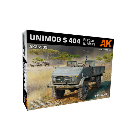 AK Interactive 1/35 UNIMOG S 404 Europe & Africa Kit