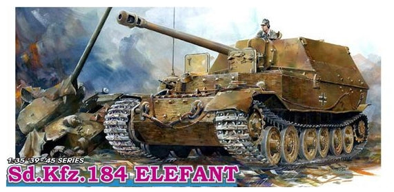 Dragon Military 1/35 Sd. Kfz. 184 Elefant Tank Kit