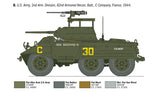 Italeri 1/35 WWII M8 Greyhound Armored Vehicle D-Day 80th Anniversary Kit