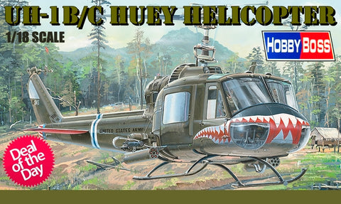 Hobby Boss 1/18 UH-1 B/C "Huey" Helicopter Kit