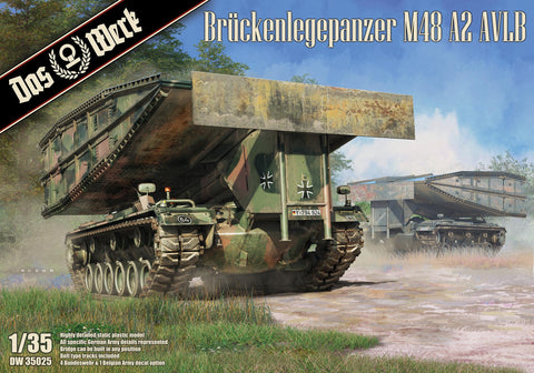 Das Werk 1/35 Bruckenlegepanzer M48 A2 AVLB Kit