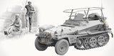 Takom 1/35 SdKfz 250/3 Greif Rommel's Command Halftrack w/2 Figures Kit