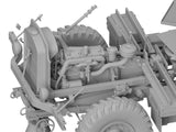 Thunder Models 1/35 WWII British Morris Bofors C9/B Late Gun Truck Kit