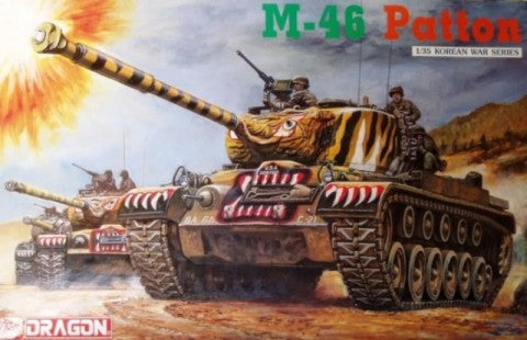 Dragon Models 1/35 M46 Patton Tank Korean War Kit