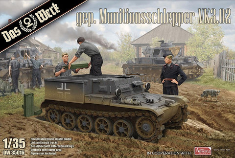 Das Werk Das Werk 1/35 Gepanzerter Munitionsschlepper VK3.02 Kit